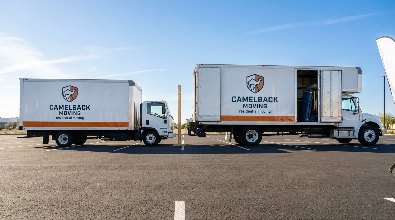 Moving truck size capacity guide in Santa Cruz